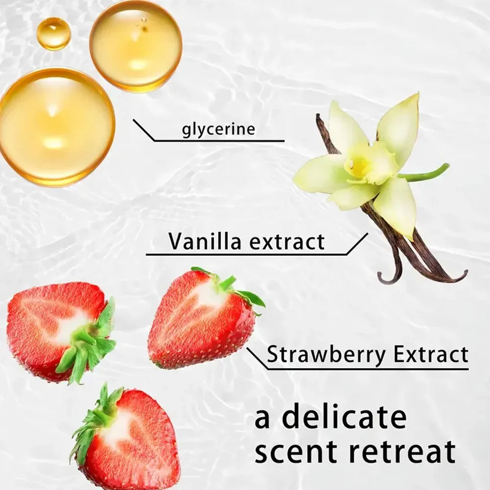 YOUNGCOME Strawberry Deodorant – 72H Aluminum-Free for Women