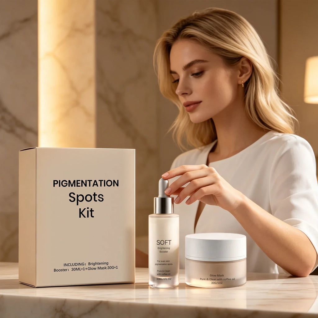 Brightening Essence & Mask Set – Dark Spot Skincare Kit