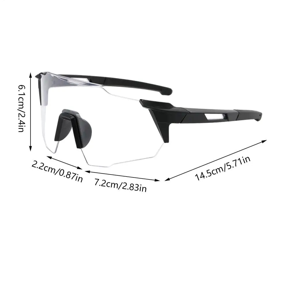 Photochromic Cycling Sunglasses UV400 Polarized Sports Eyewear