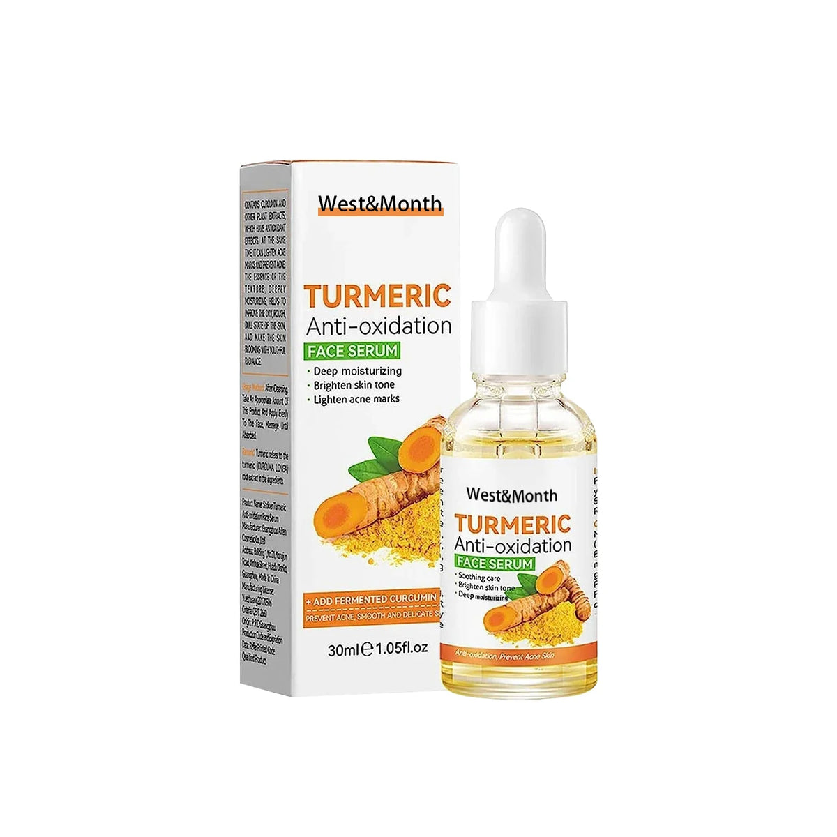 West Month Vitamin C Brightening Hydrating Face Serum 30ml