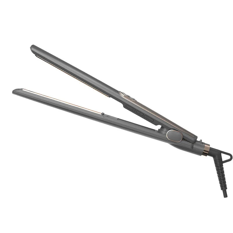 Wide Plate Ceramic LED Hair Straightener – Fast PTC Flat Iron