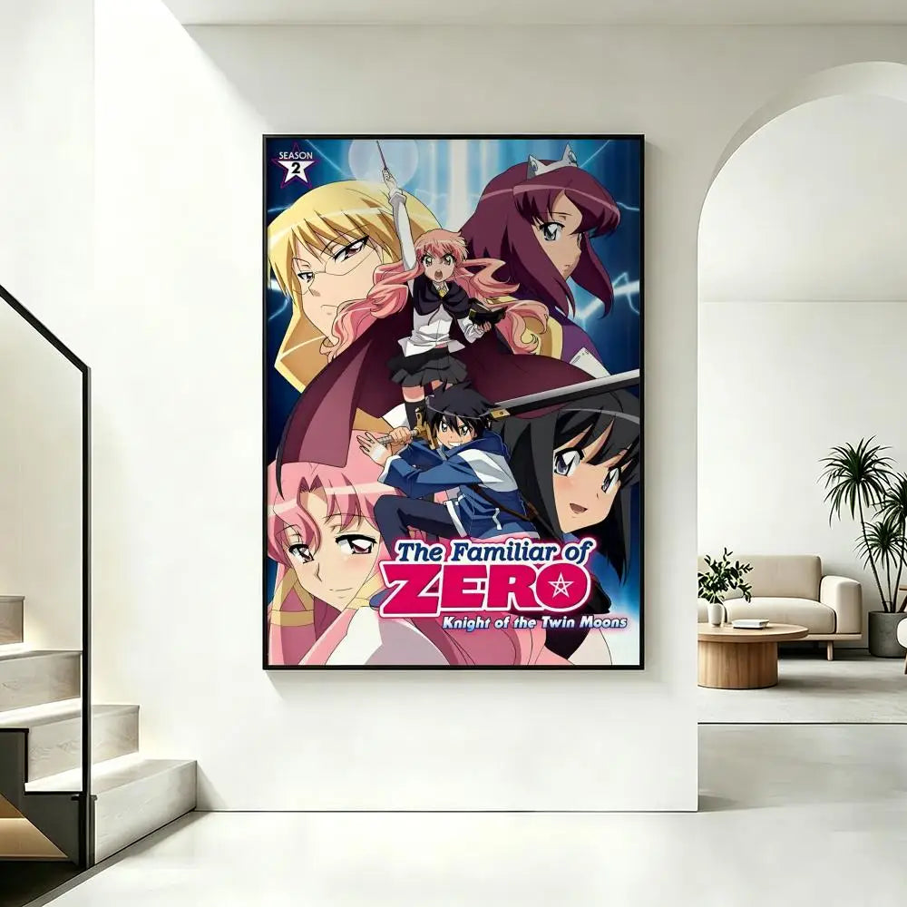 The Familiar of Zero HD Poster – Anime Wall Art Decor