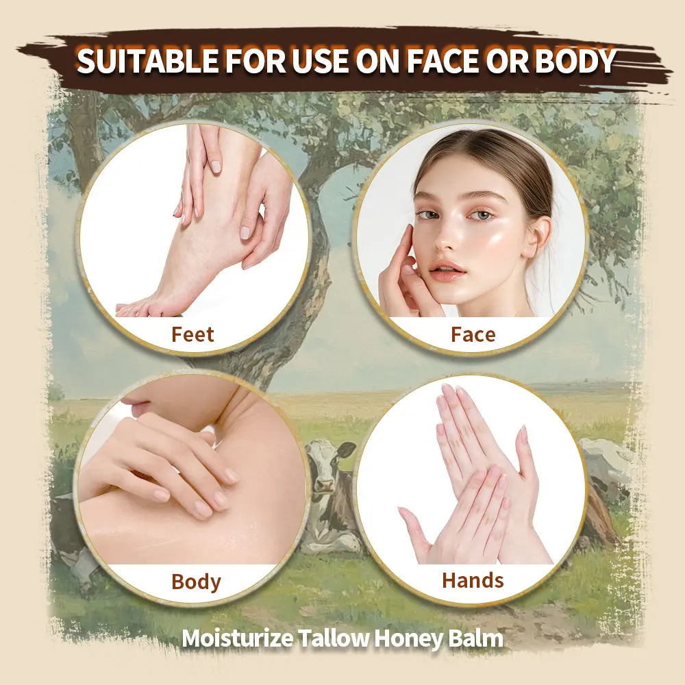 Beef Tallow Face Cream – Moisturizing & Firming | Lakerain