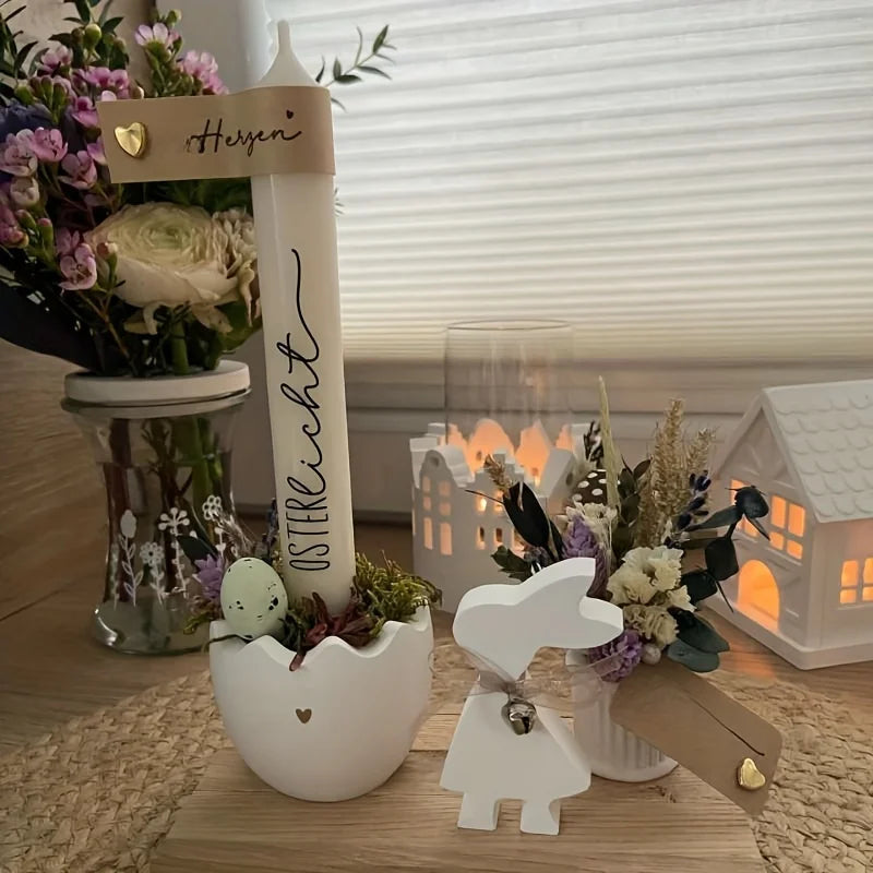 Easter Eggshell Silicone Molds – DIY Candle & Plaster Crafts
