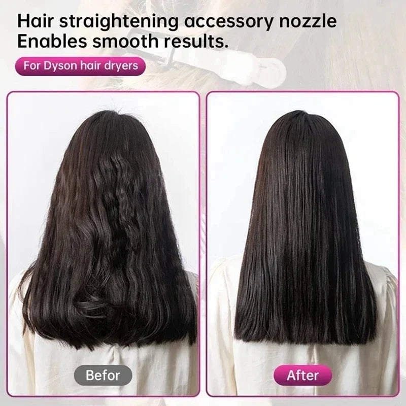 Hair Straightening Attachment for Dyson Dryer HD01–HD15