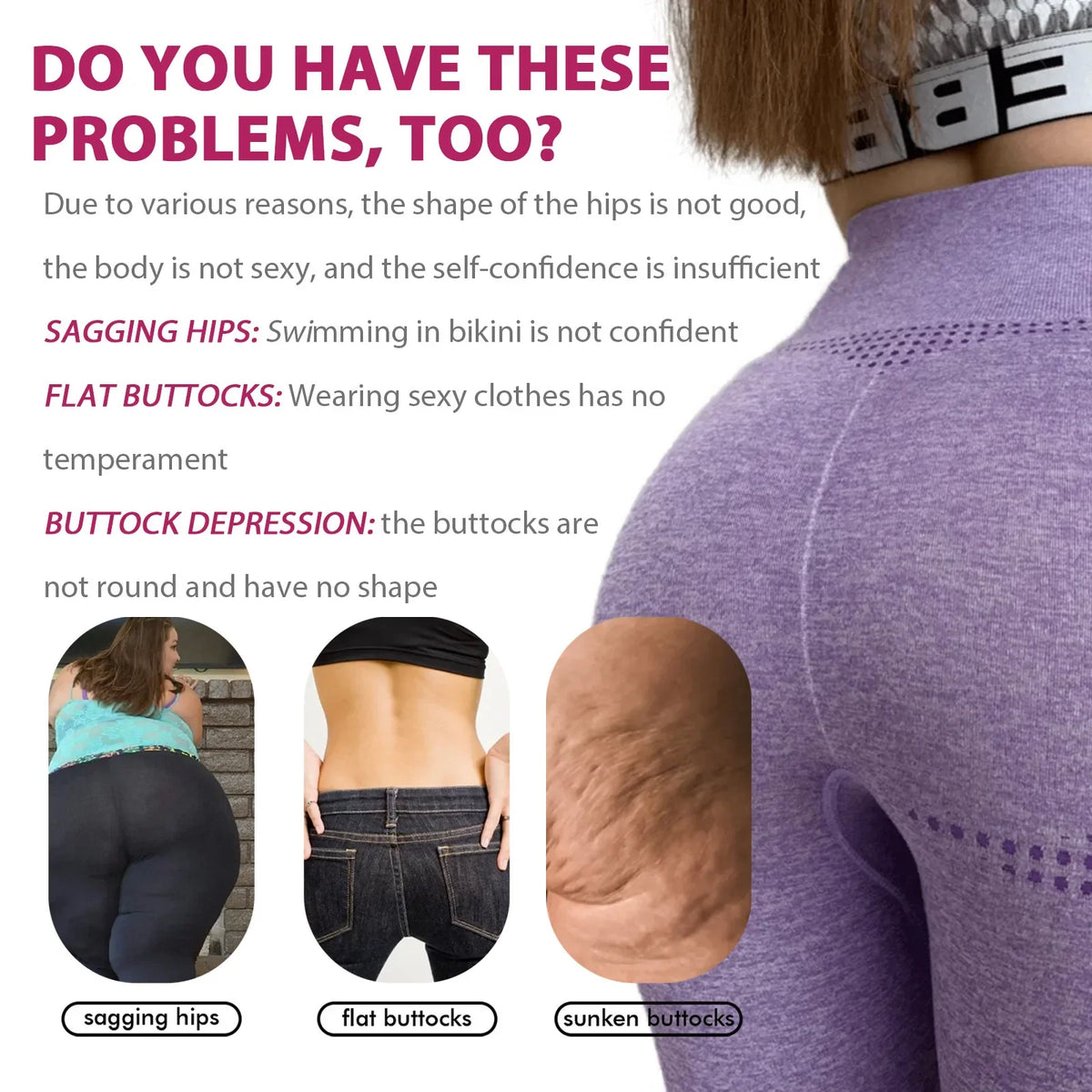 Buttock Lifting & Firming Cream – Collagen Body Shaping 60g