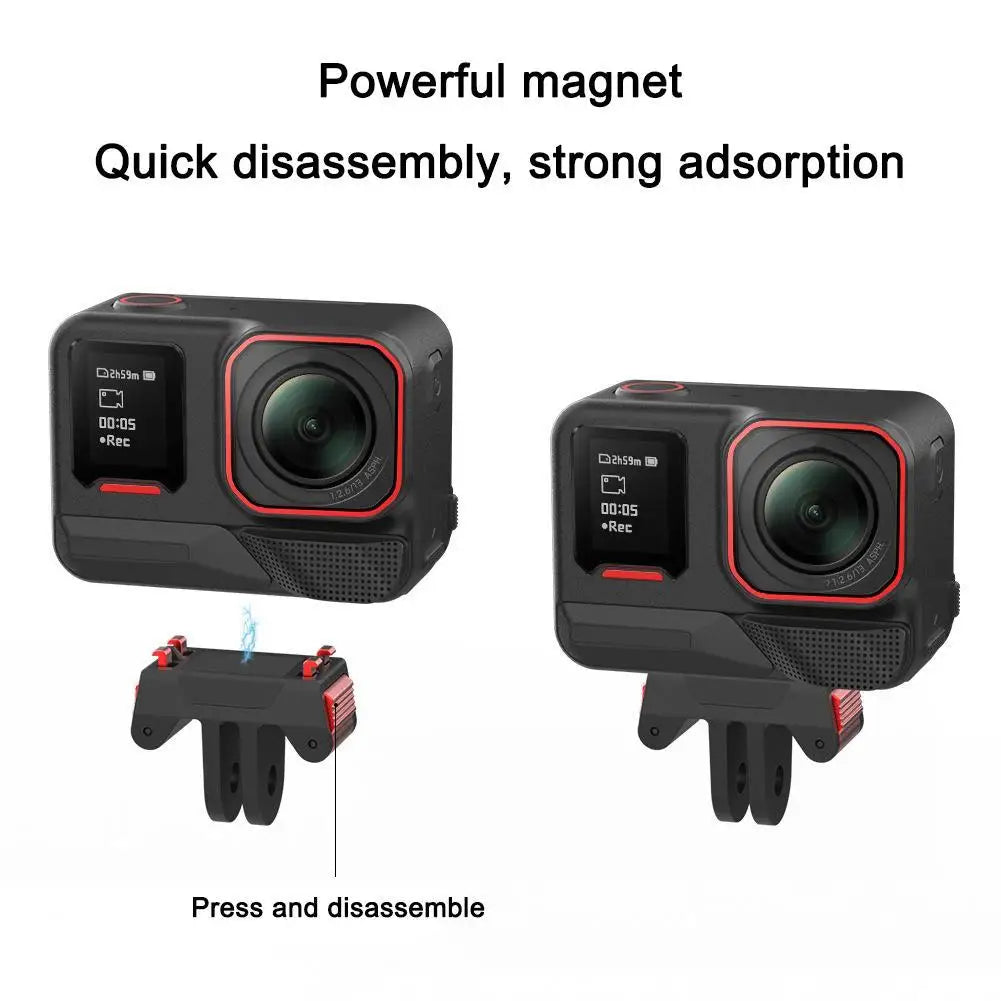 Magnetic Quick Release Mount Adapter for Insta360 Ace & X5