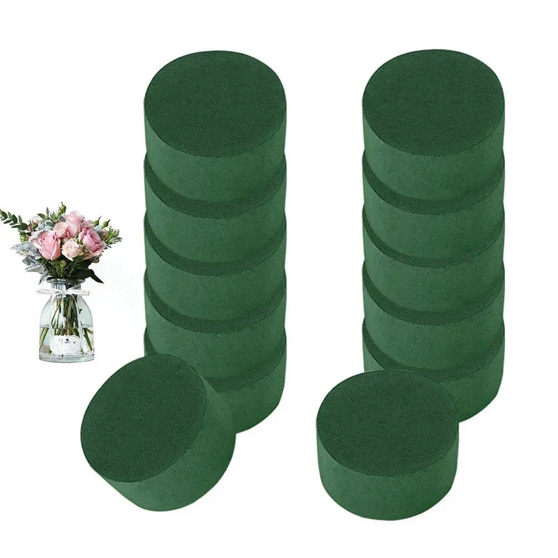 Wet Floral Foam Cylinder – DIY Wedding Flower Arrangement Block
