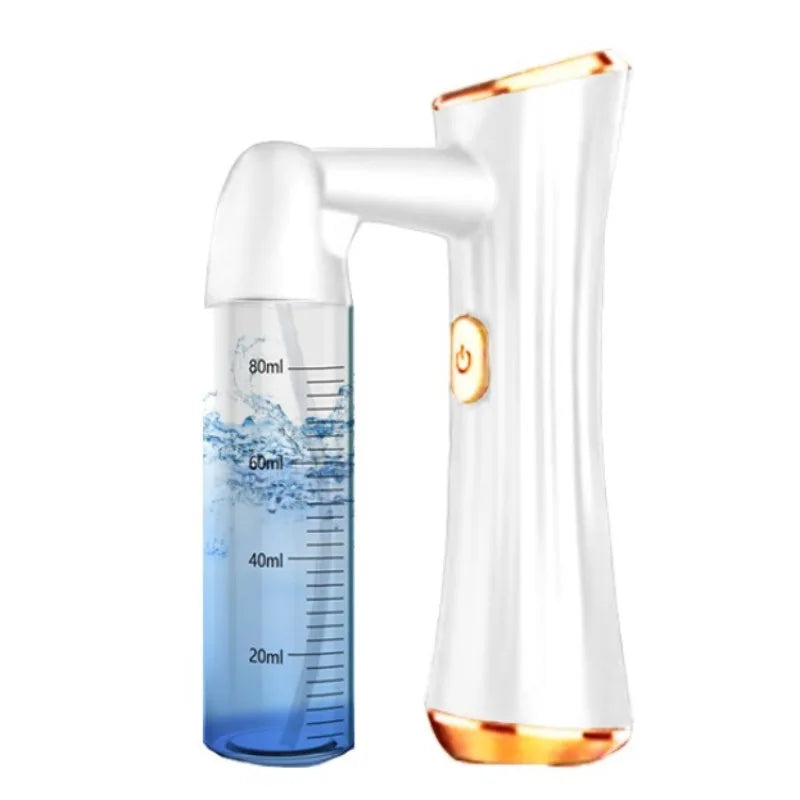 Handheld Facial Steamer – Portable Nano Mist Sprayer | Deep Hydration