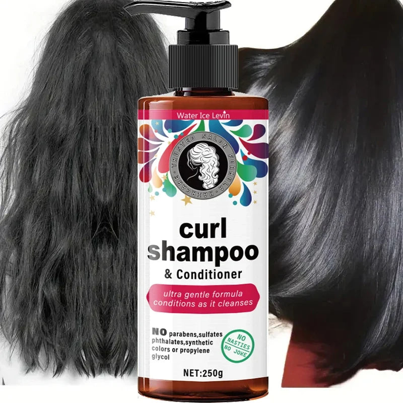 Curly Hair Shampoo & Conditioner 250g – Glycerin Moisture