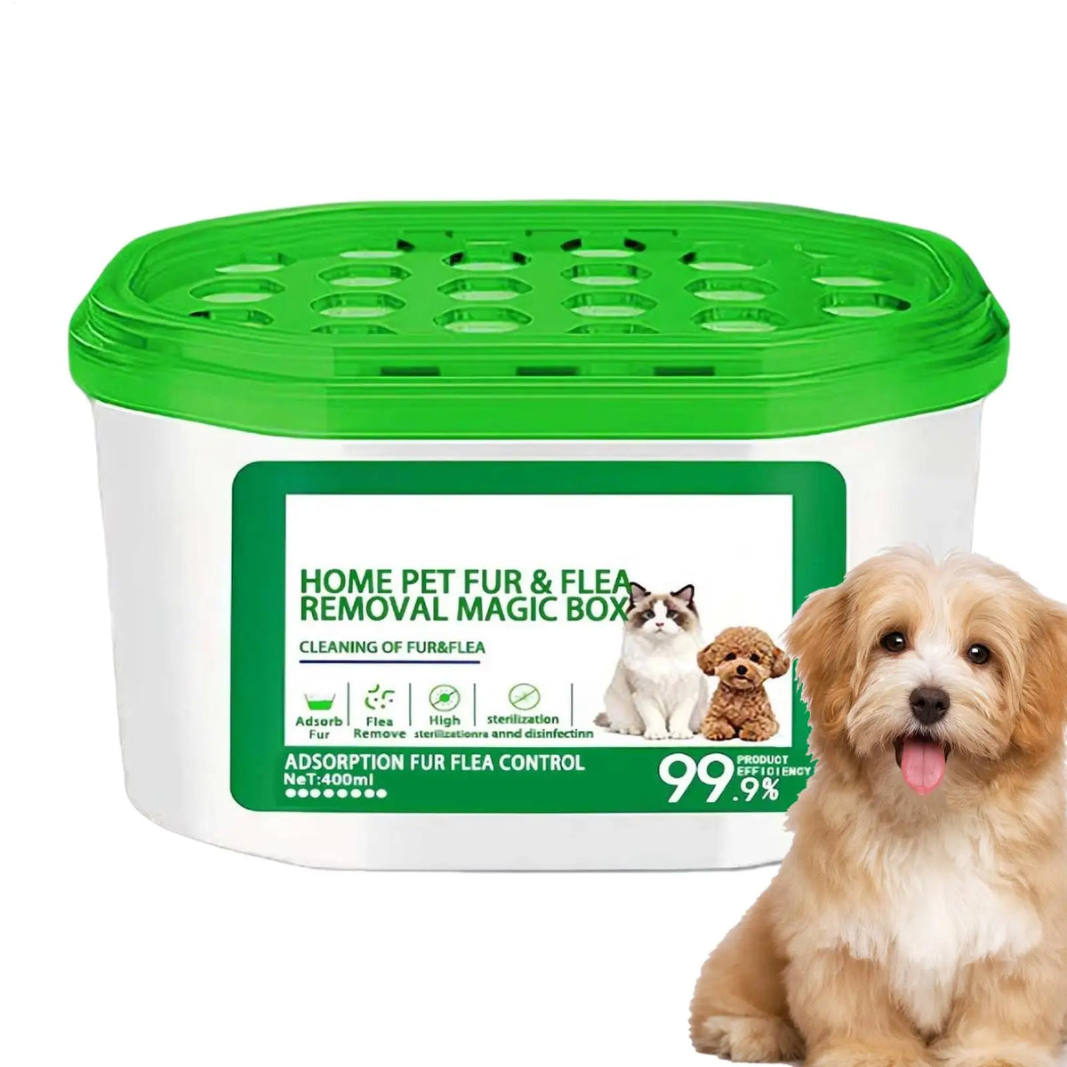 3-in-1 Pet Hair Removal Box | Air Purifier & Dehumidifier