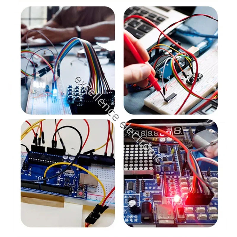 DIY Electronic Breadboard Dupont Cable Arduino Line Male Female