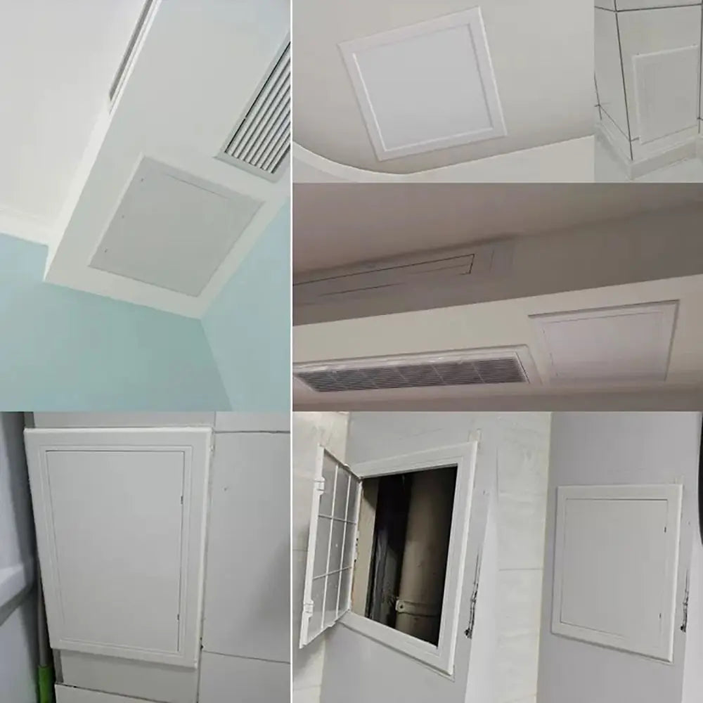 White Hinged Access Hatch Panel – ABS Plastic Wall & Ceiling
