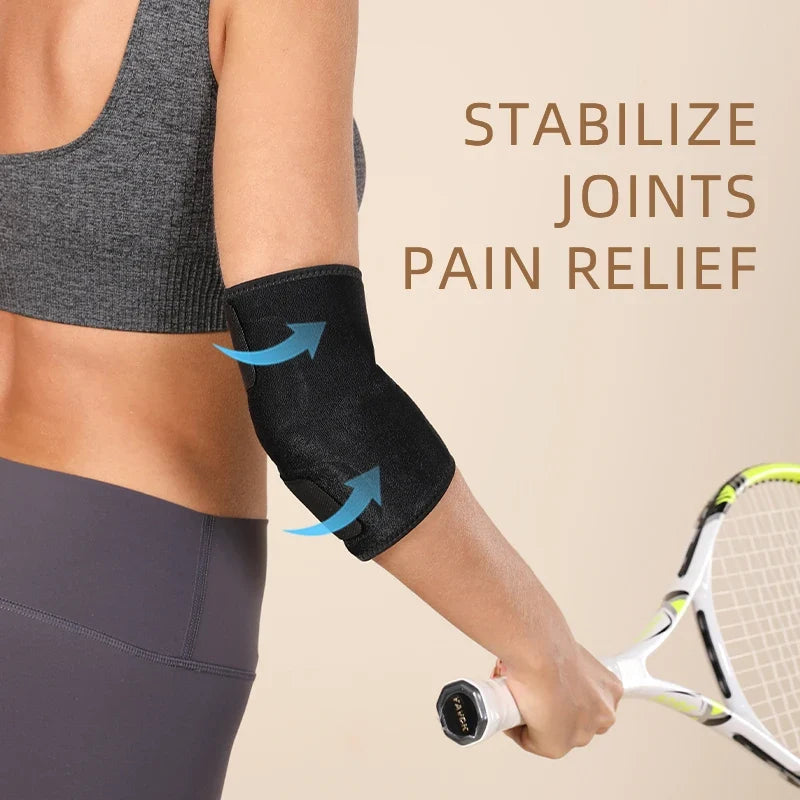 Adjustable Neoprene Elbow Brace – Sports Support Men & Women