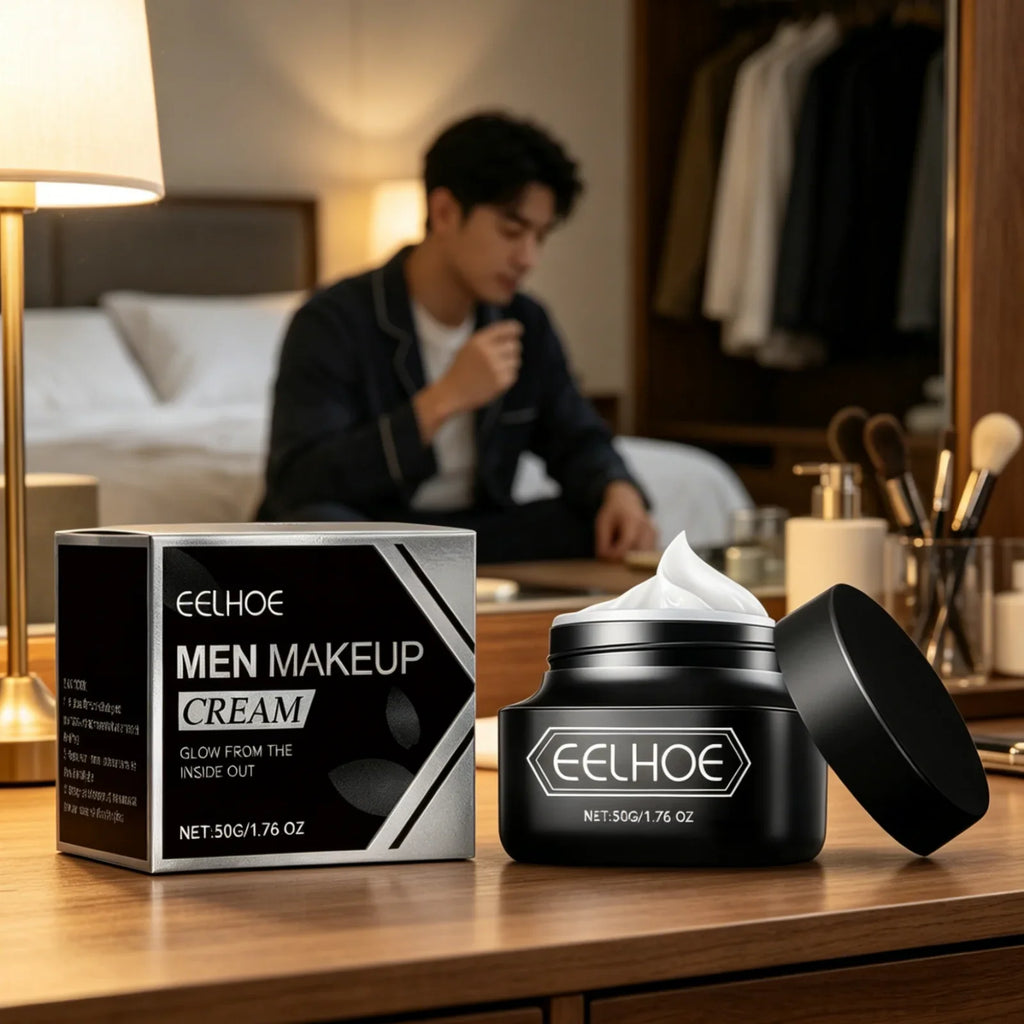 EELHOE Men's Tone-Up Cream – Oil Control & Brightening BB Cream