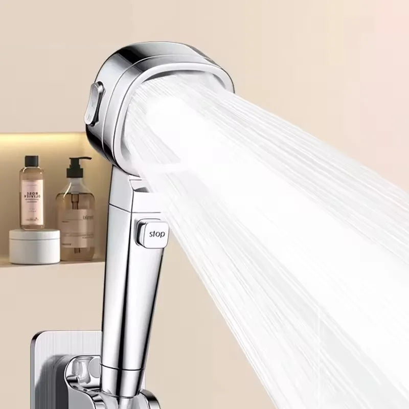 3-Mode Handheld Shower Head | High Pressure & Water Saving