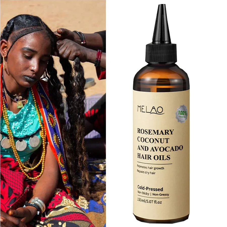 Rosemary Coconut Avocado Hair Scalp Treatment Growth Oil Nourishing