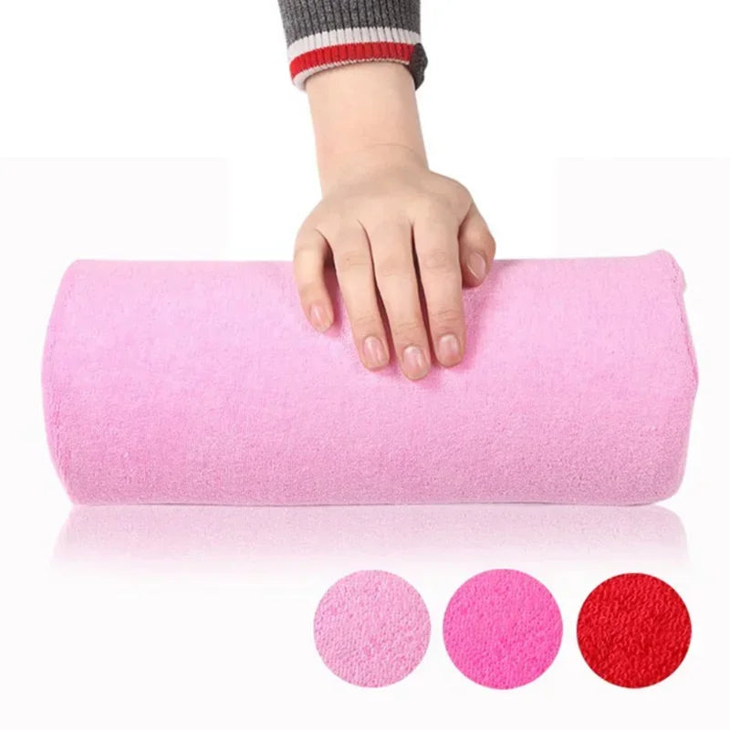 Manicure Hand Rest Cushion Pillow | Soft Washable Nail Arm Rest
