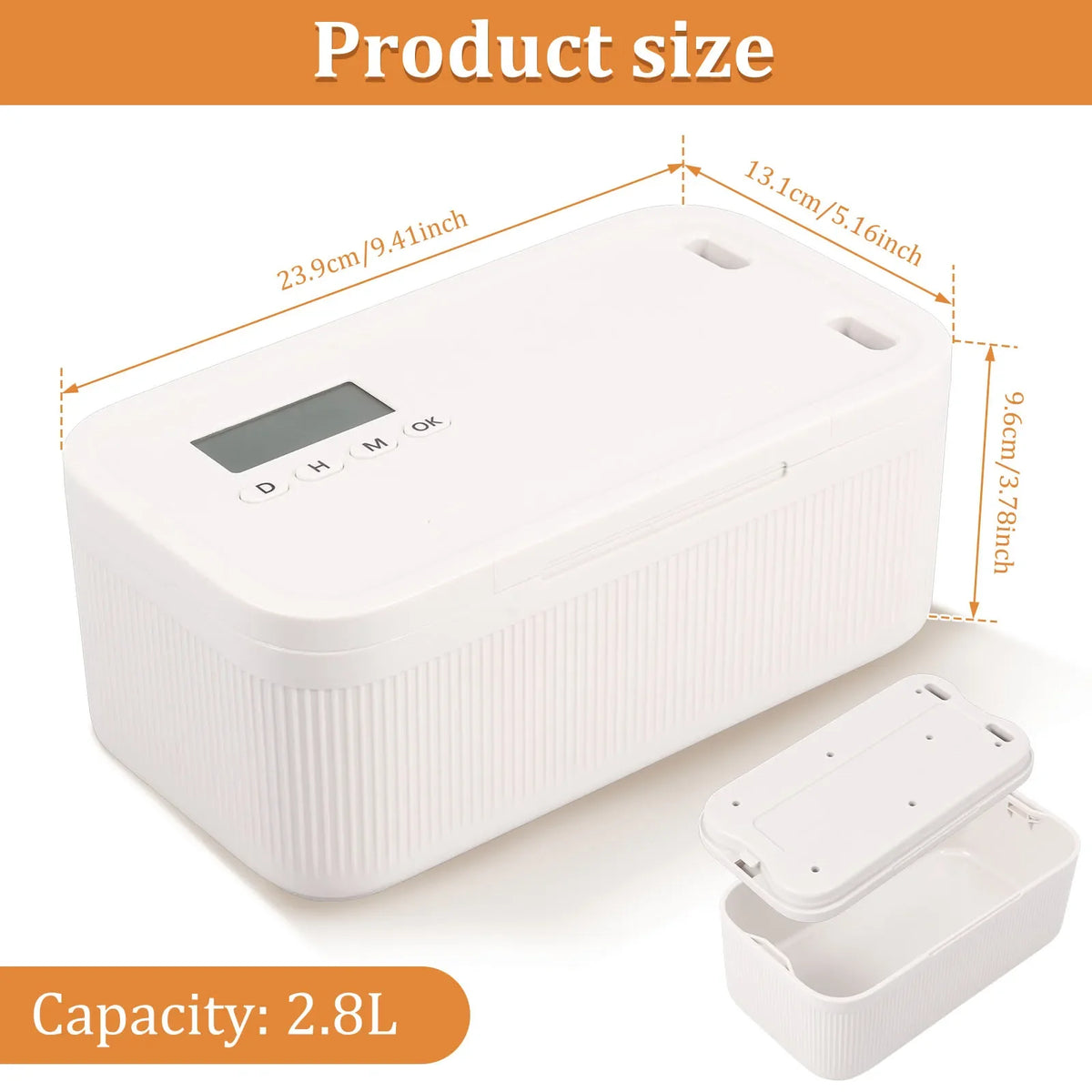 Timed Lock Box with Timer – Screen Time & Self-Control Storage