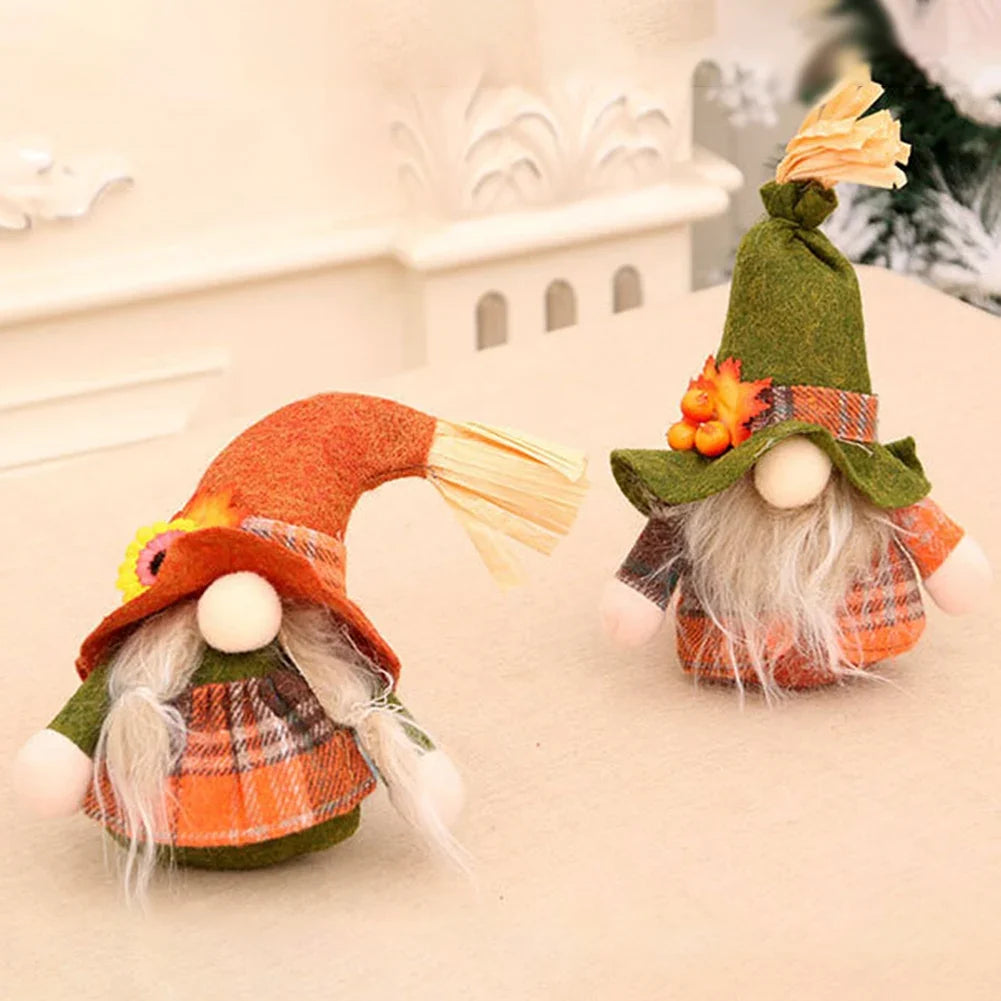 Faceless Elf Dwarf Plush Doll | Christmas Holiday Ornament