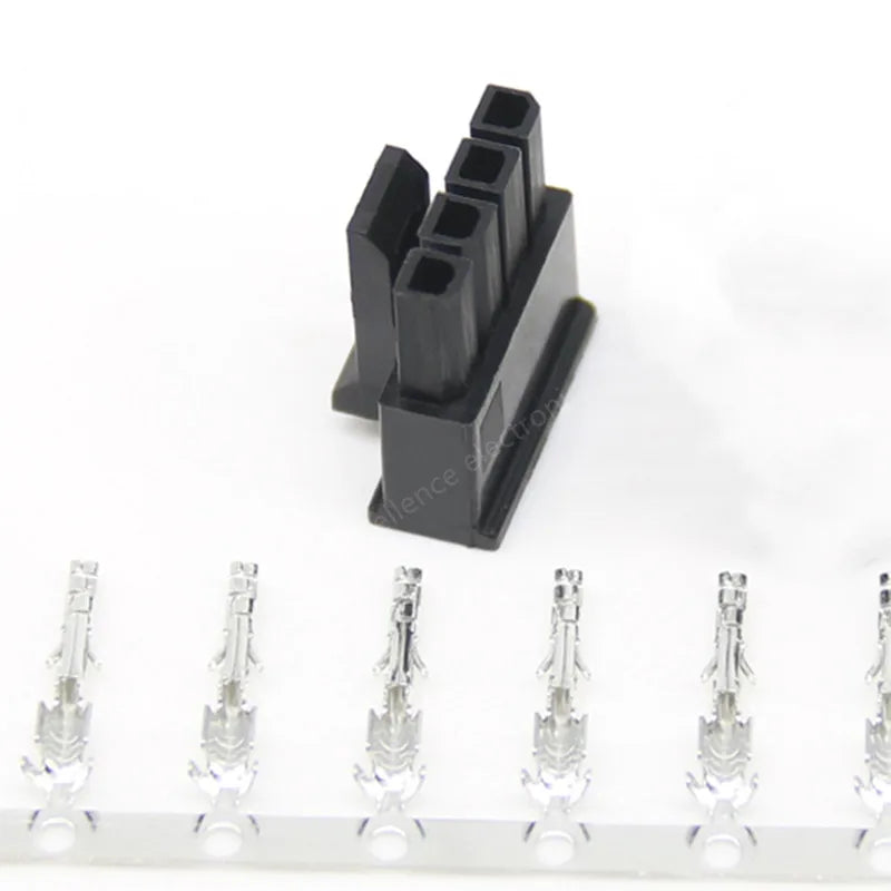 10sets MX Single Row Male Housing+female Terminals 2 3 4 5 6 Pin