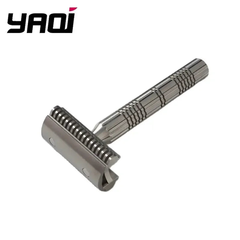 2026 YAQI Men's Safety Razor Bohemia 316 Stainless Steel Adjustable