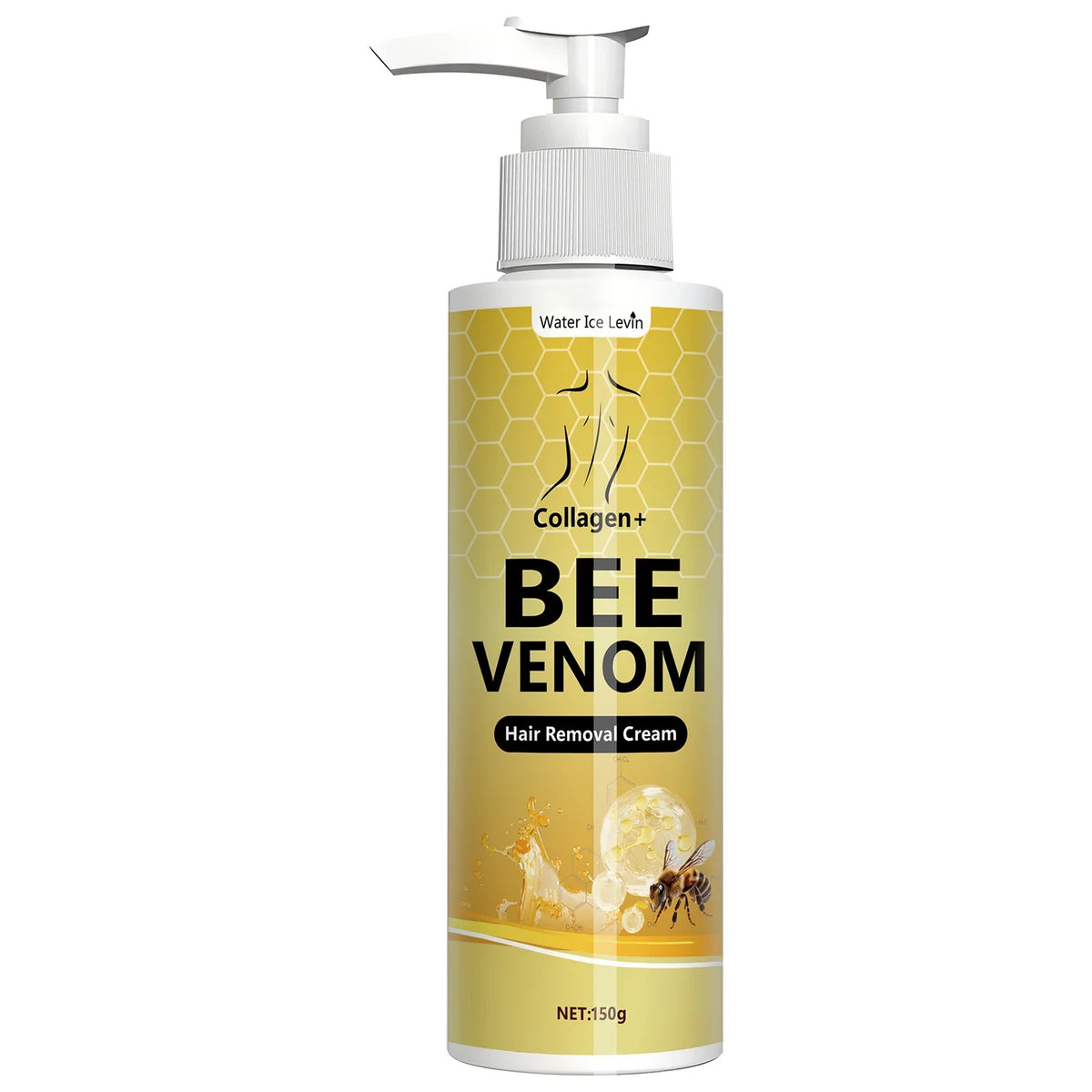 Lemon Bee Venom Hair Removal Cream – All Skin Types, 150g