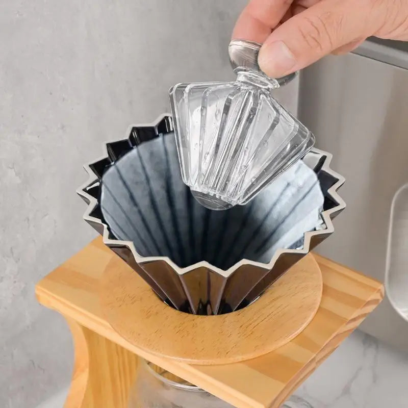 Clear Pour Over Coffee Dripper | Shatterproof BPA-Free PC