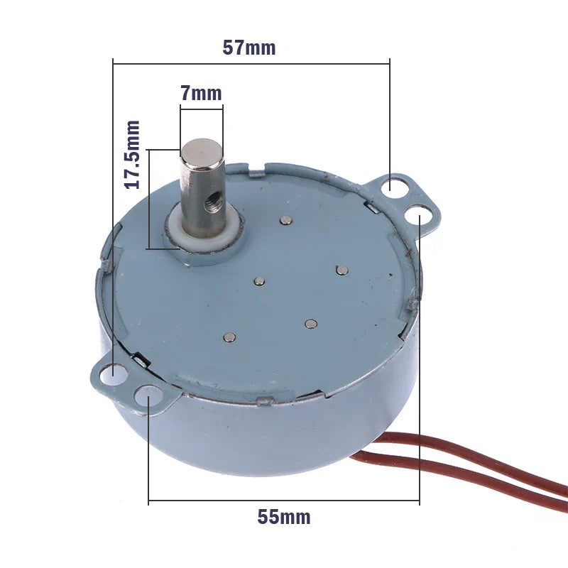AC 220V 4W Synchronous Motor for Electric Fan Oscillating Head