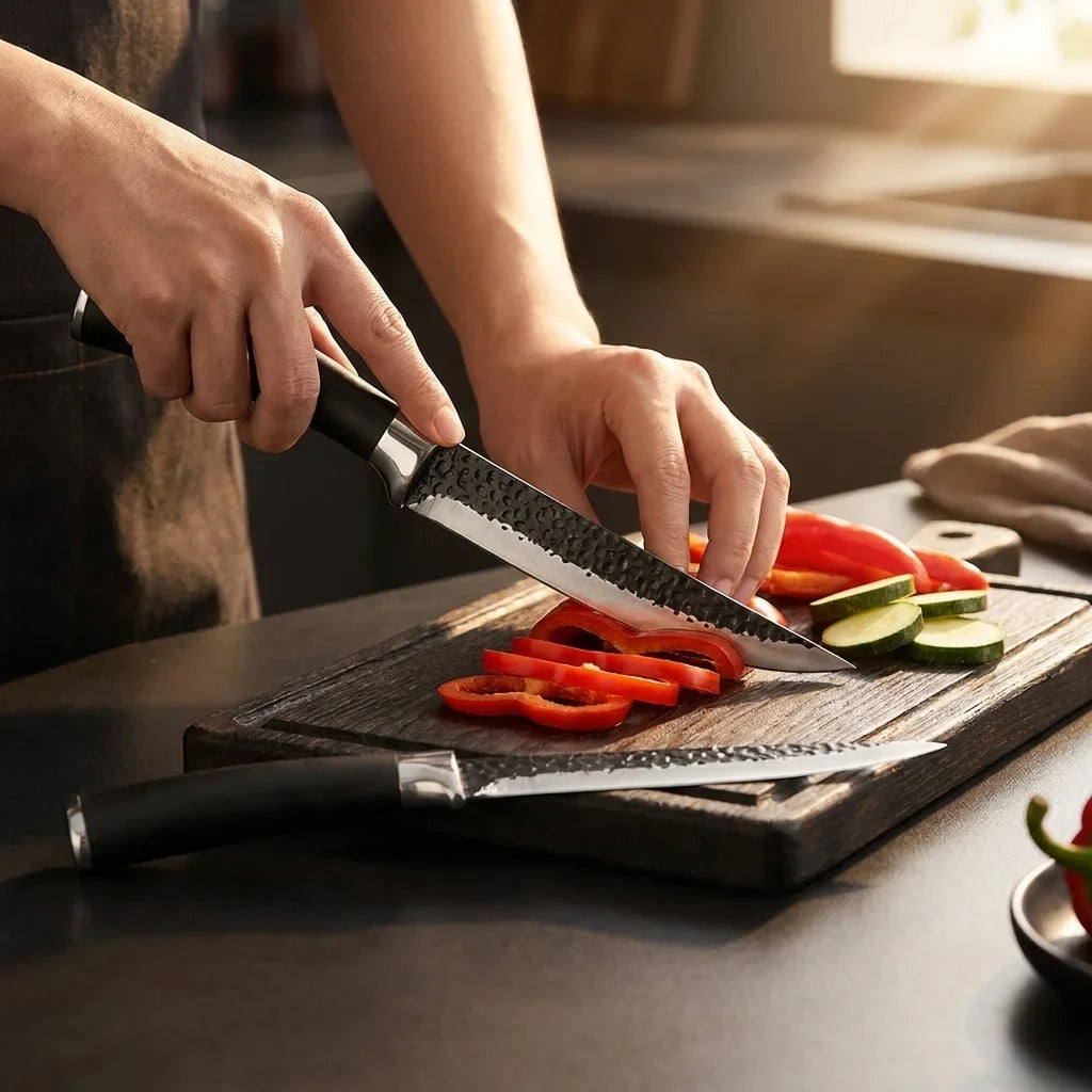 Hand-Forged Boning Knife Set | Japanese Stainless Steel Butcher