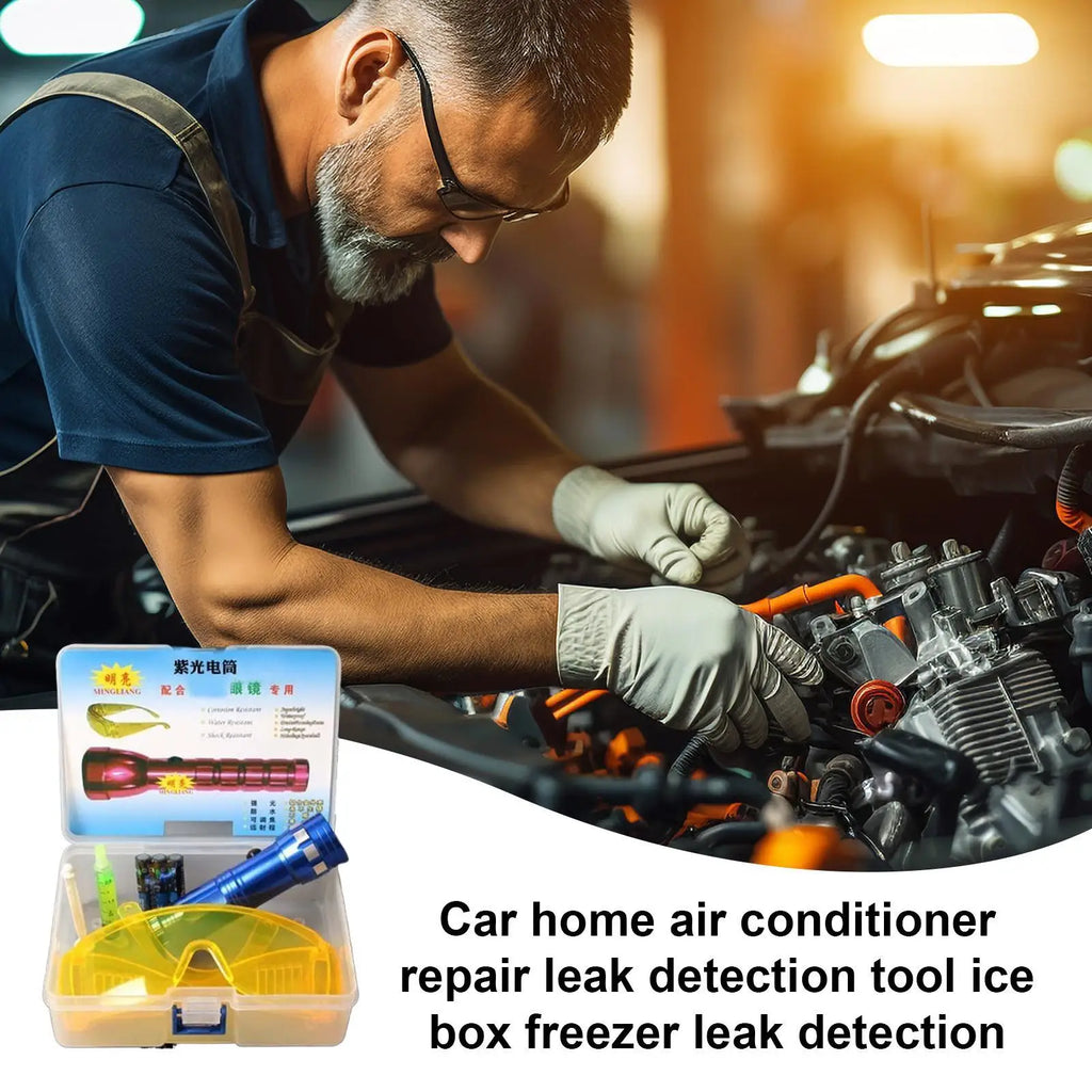 UV Fluorescent AC Leak Detection Kit – Car & Home Systems