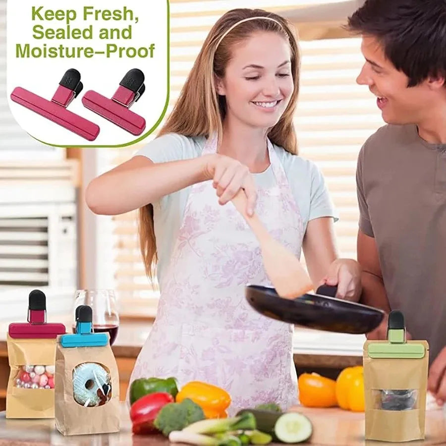 Various Sizes Grocery Bag Clip Plastic Heavy Duty Closure Handle Food