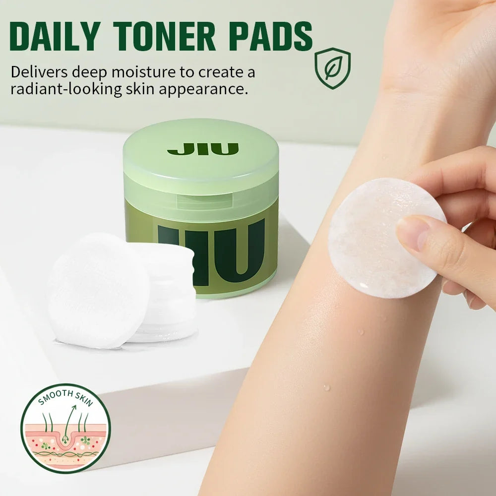 Nicotinamide Brightening Toner Pads – 100 Facial Cotton Pads