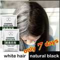 Herbal Hair Dye Shampoo – Natural Black & Grey Coverage