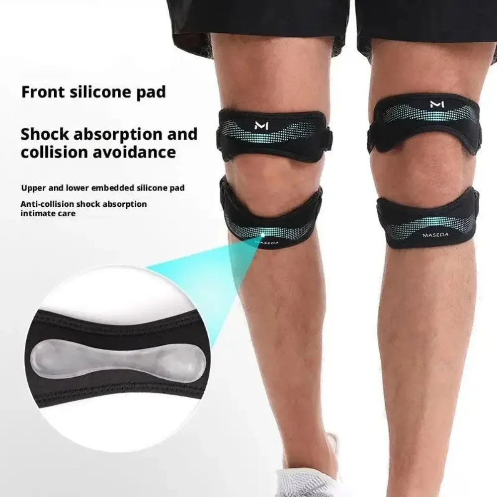 Adjustable Double Patellar Knee Support Strap | Breathable