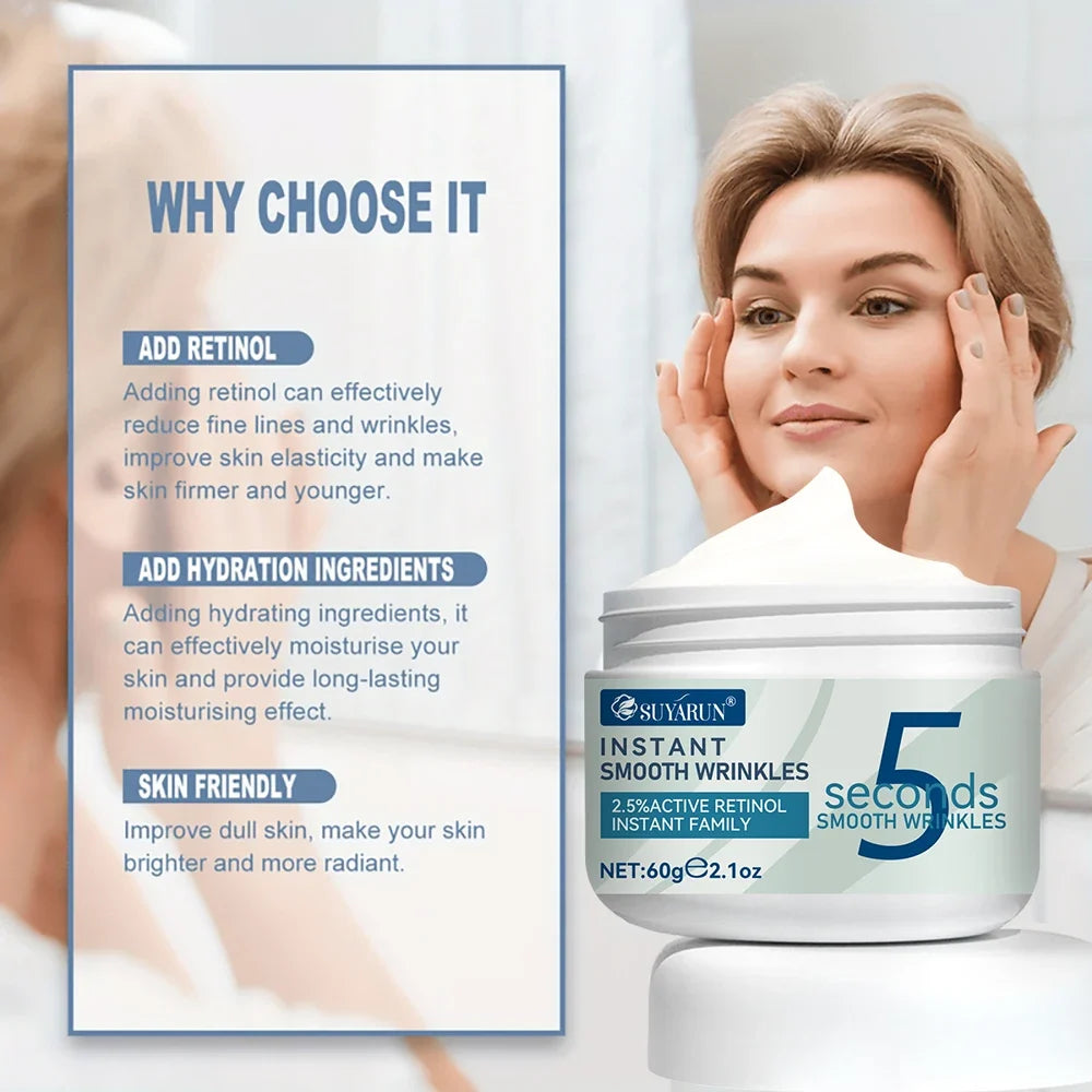 SUYARUN Anti-Wrinkle Cream – Collagen & Hyaluronic Acid