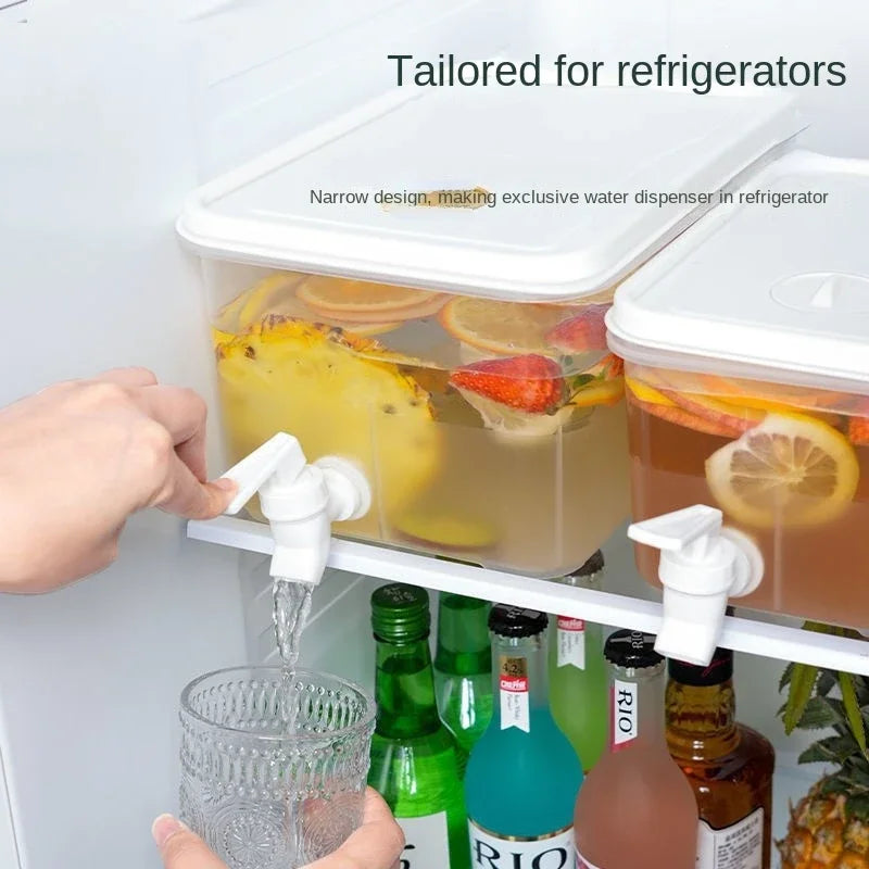 Cold Water Bucket Faucet Refrigerator Jug Dispenser Kettle Summer