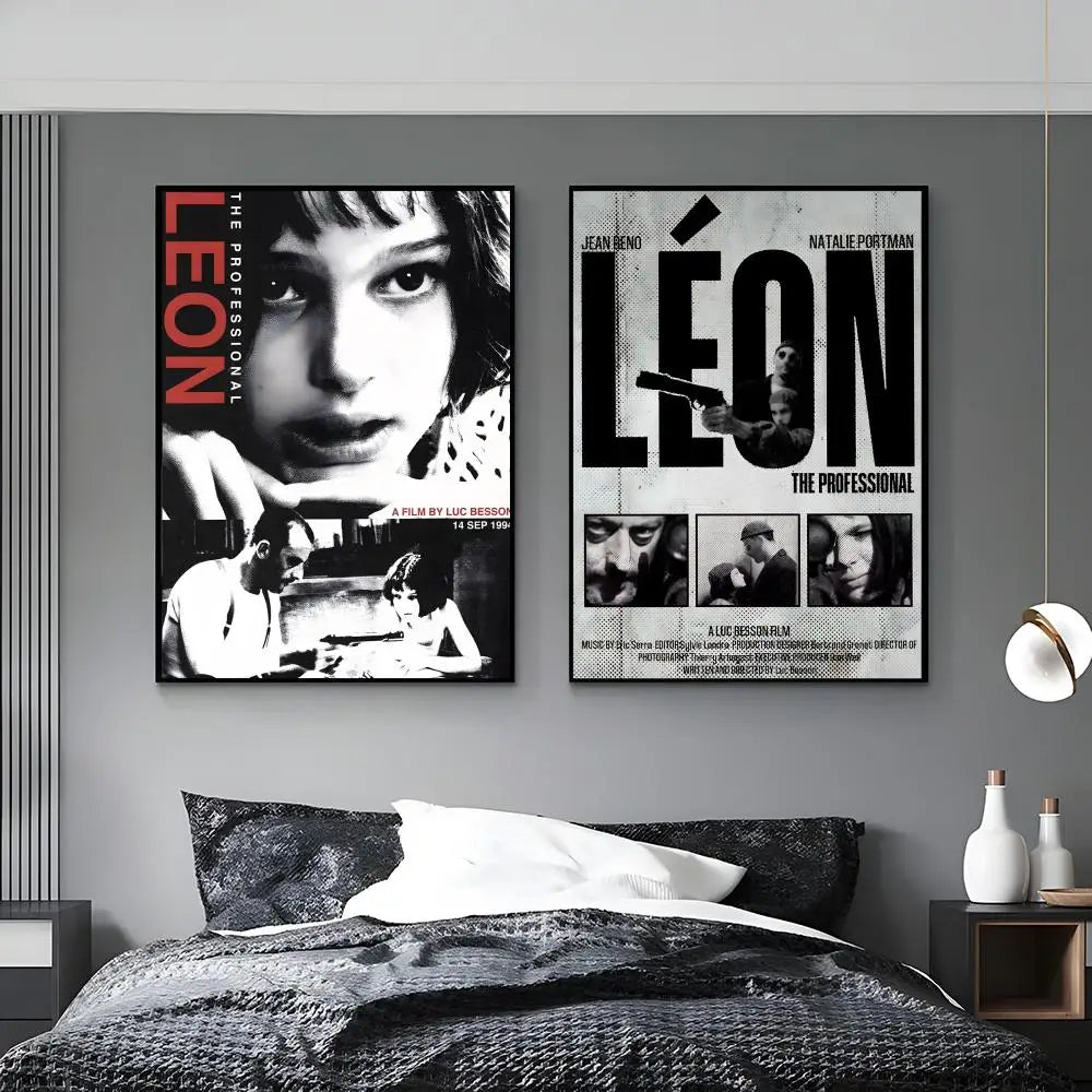 Leon The Professional Movie Poster – HD Waterproof Wall Art