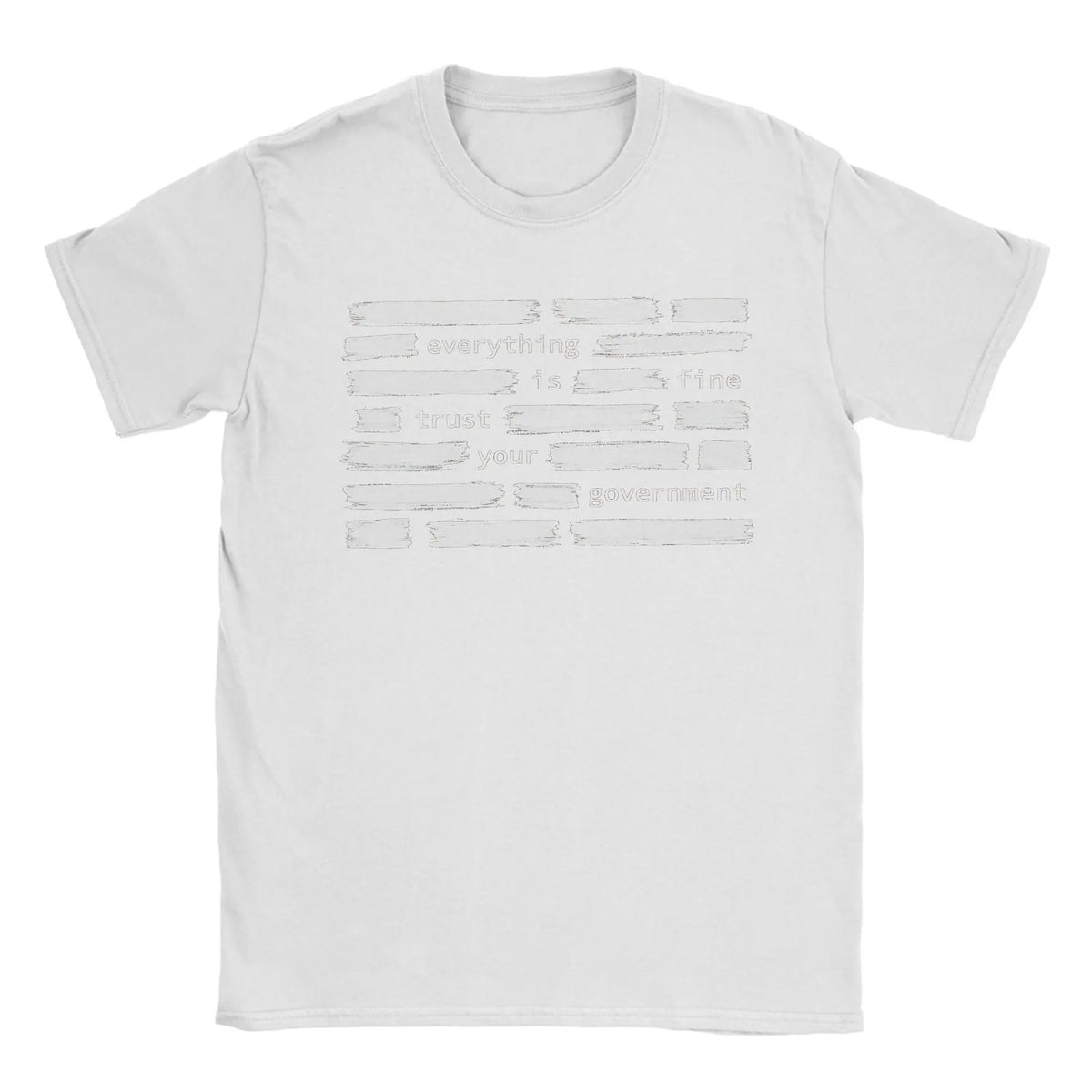 "Everything Is Fine" Funny Men's Graphic T-Shirt | Cotton Tee