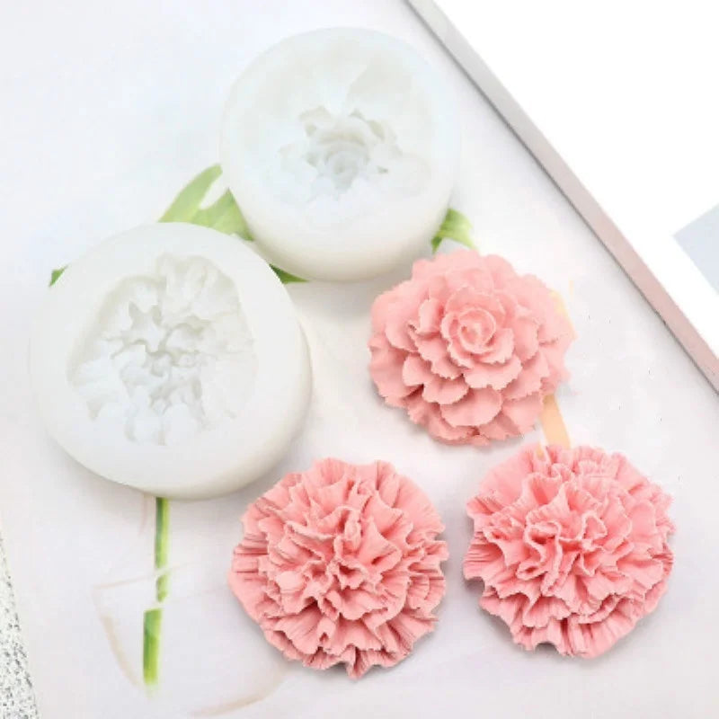 3D Flower Silicone Mold – Soap, Candle & Cake DIY Tool