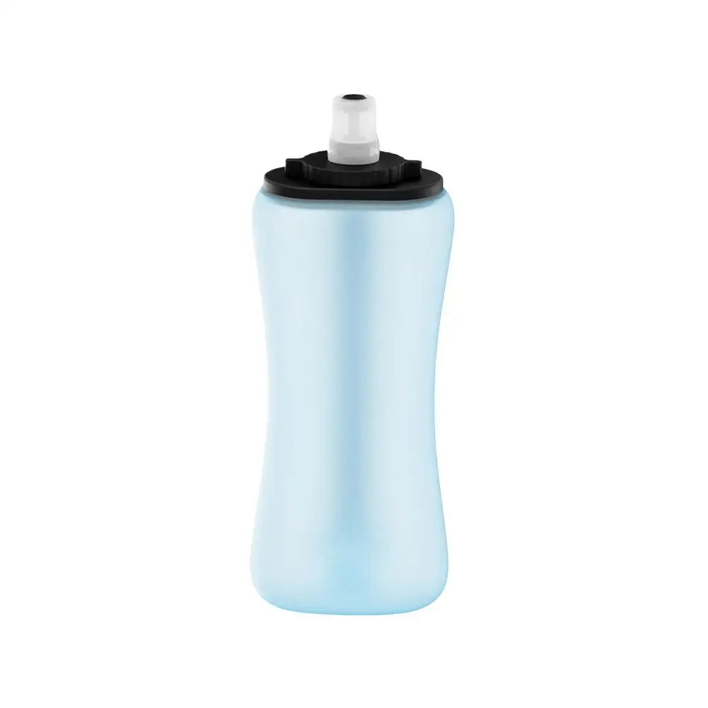 Foldable Wrist Water Bottle 12oz – BPA-Free Silicone Sports