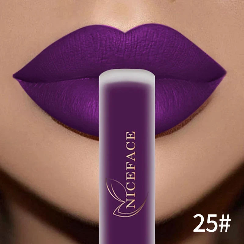 QiBest Matte Liquid Lipstick – Waterproof Long-Lasting Lip Gloss
