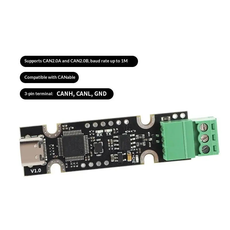 USB to CAN Adapter UCAN STM32F072 – Klipper & CANable