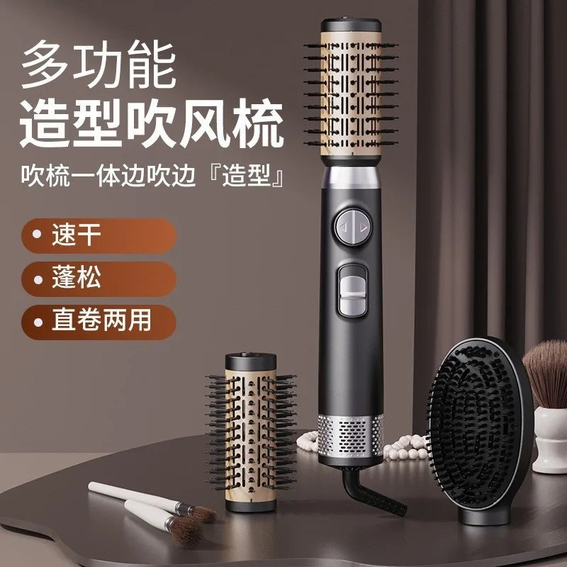 3-in-1 Hot Air Styling Comb – Curl, Straighten & Volumize