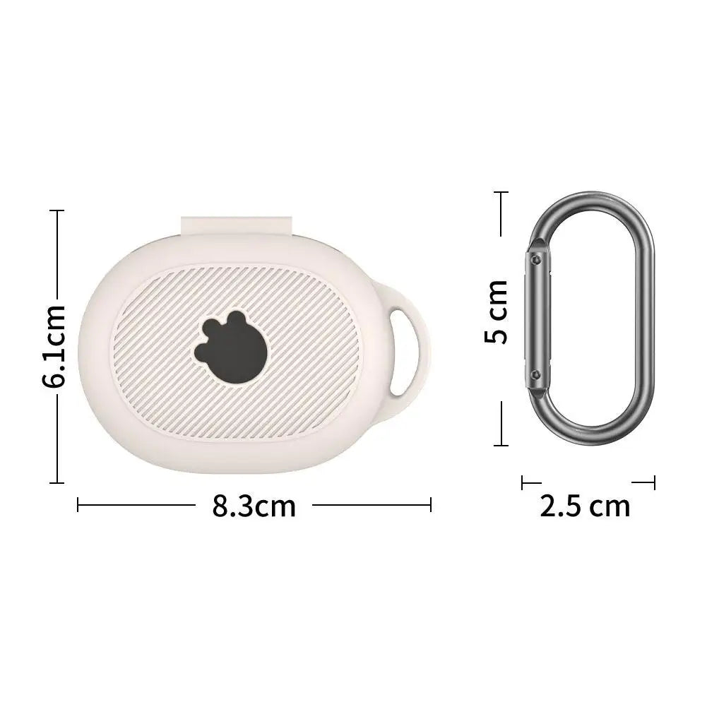 Silicone Case for SteelSeries Arctis GameBuds + Carabiner
