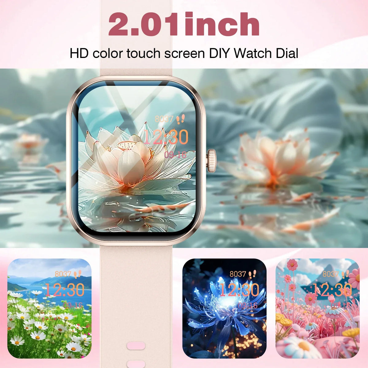 LOMAXFR G21 2.0" HD Touchscreen Smartwatch | Android & iOS