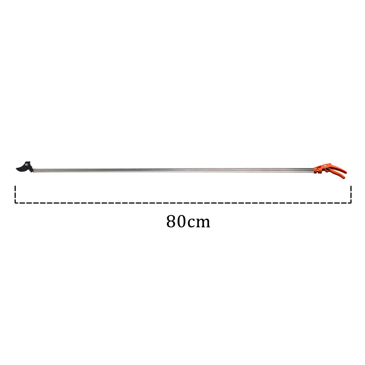 Extra Long Reach Bypass Pruner | 80cm Aluminum Garden Tool