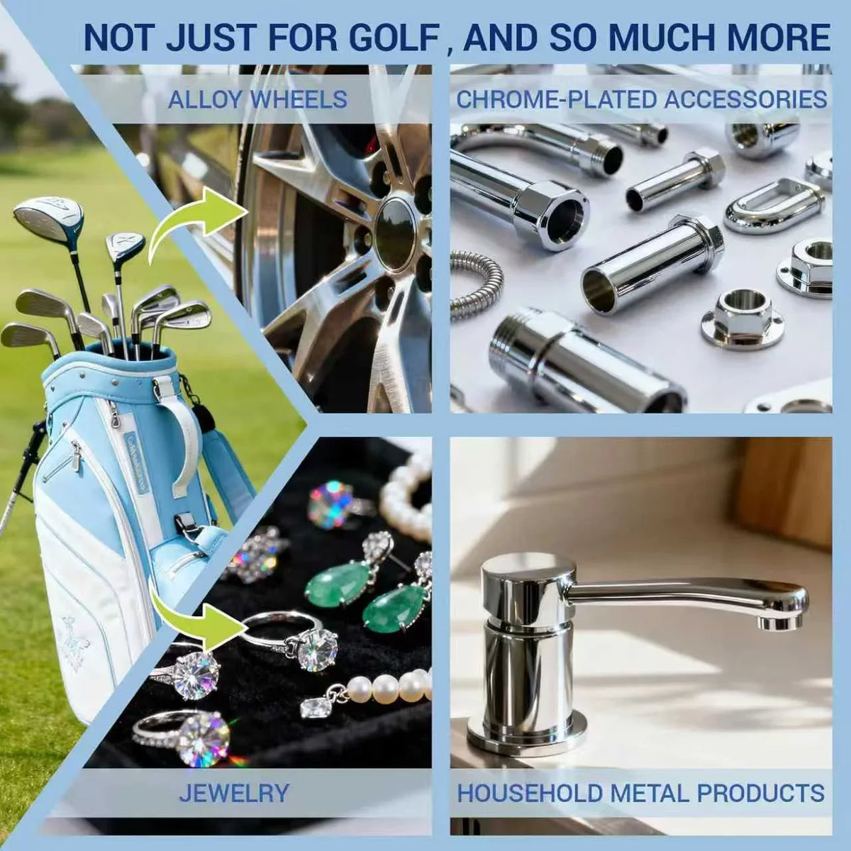 Professional Golf Club Polishing Wax – Remove Scratches & Shine