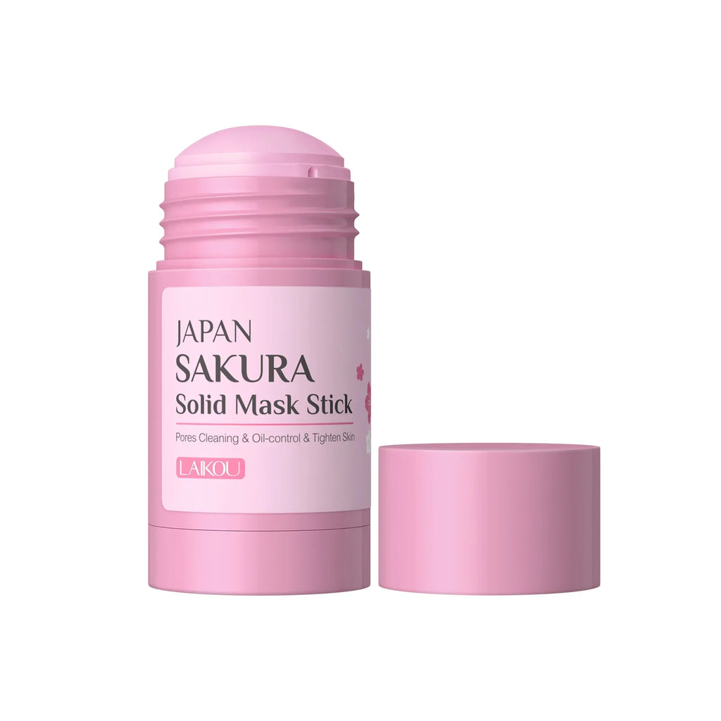 LAIKOU Sakura Face Mask Stick 40g – Pore Cleansing & Oil Control