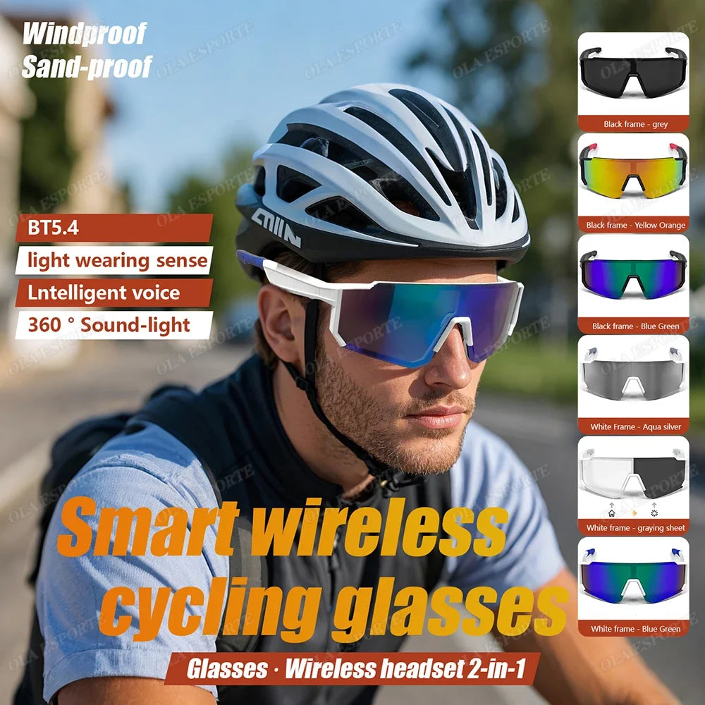 Bluetooth Smart Sunglasses UV400 Polarized | Cycling & Outdoor